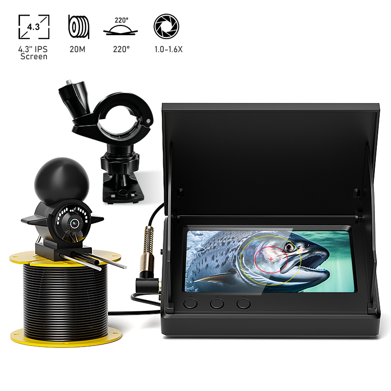 4,3'' draagbare LCD-visvinder, - Fishing Camera recensie en prijs