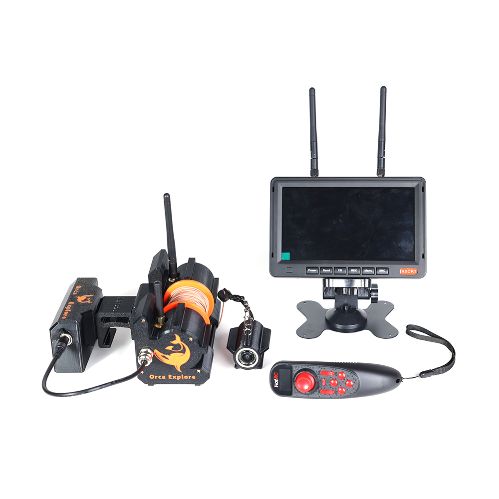 Nieuwe 7 inch scherm onderwate - Fishing Camera recensie en prijs
